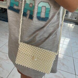 Neiman Marcus Pearl Clutch Purse